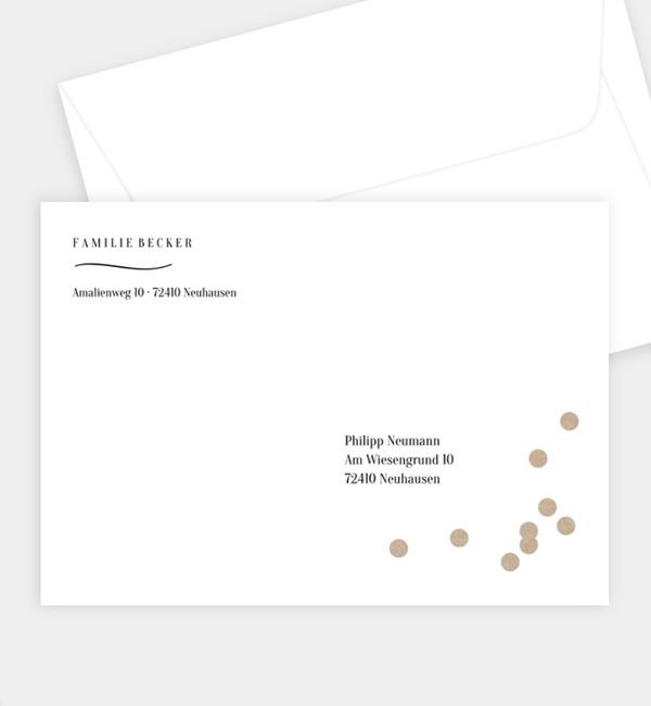 Golden Confetti · Crafty