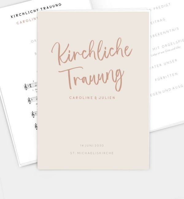 Klappkarte hoch mit Einleger 8-seitig