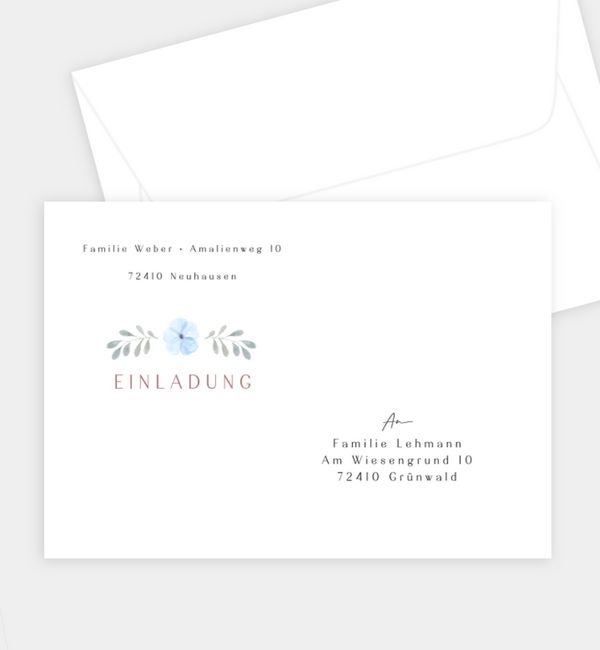 Zarter BlĂĽtenfisch