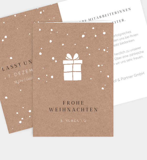 Glänzendes Präsent