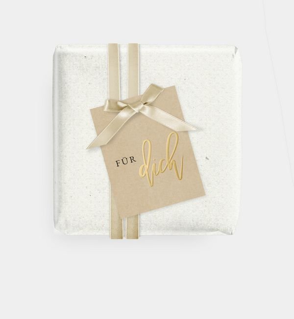 Geschenkanhänger rechteckig