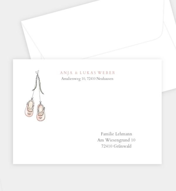 Briefumschlag gerade