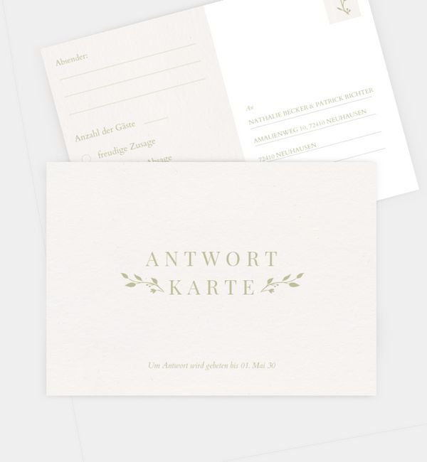 Postkarte quer