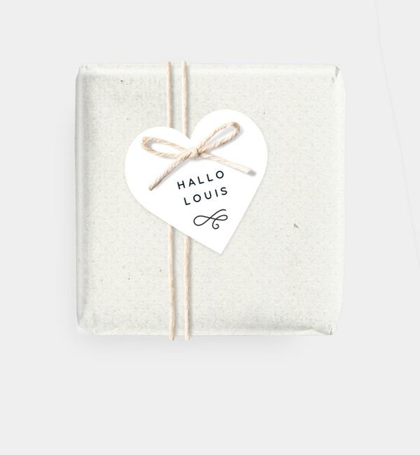 Geschenkanhänger Herz