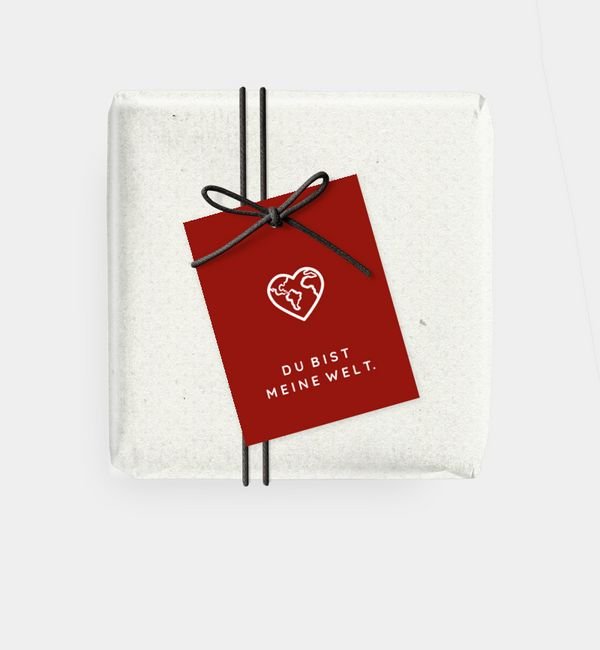 Geschenkanhänger rechteckig