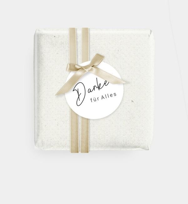 Geschenkanhänger rund