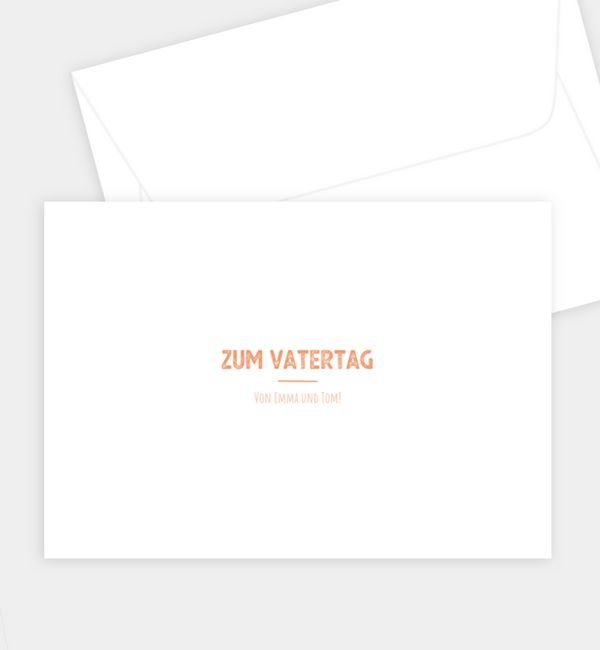 Briefumschlag gerade