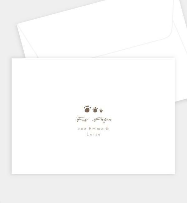 Briefumschlag gerade