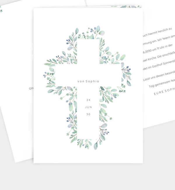 Greenery Cross
