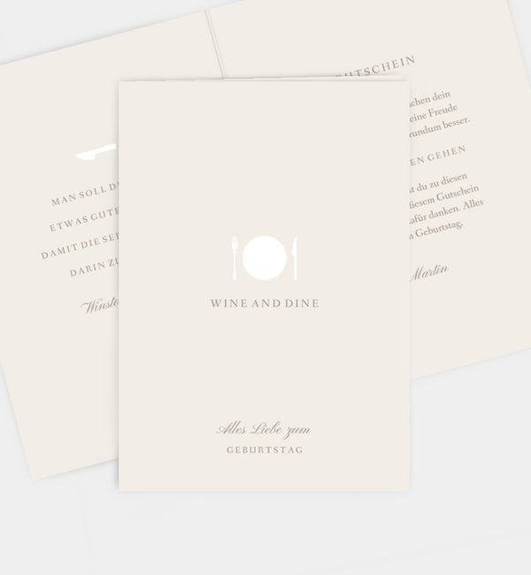 Wine and Dine