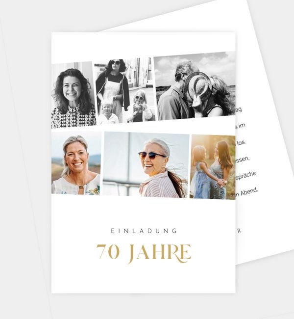 Postkarte hoch