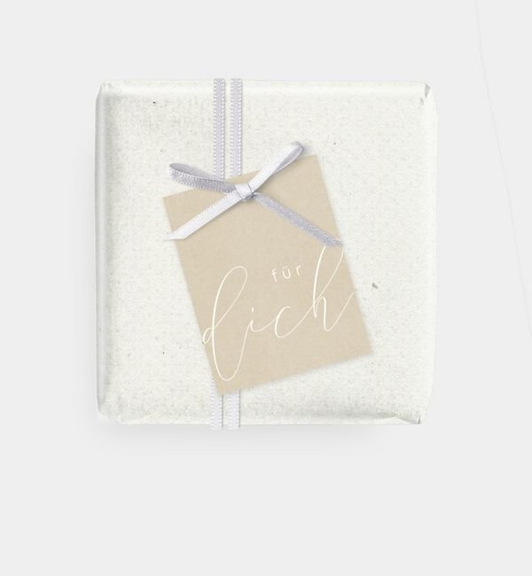 Geschenkanhänger rechteckig