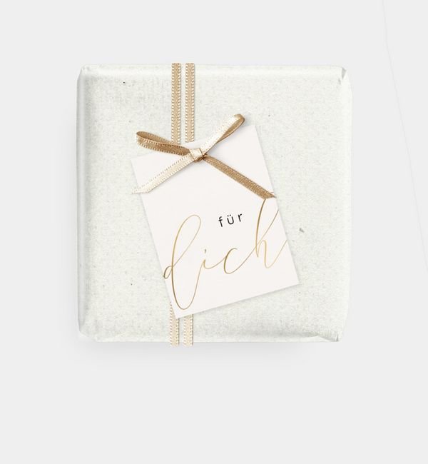 Geschenkanhänger rechteckig