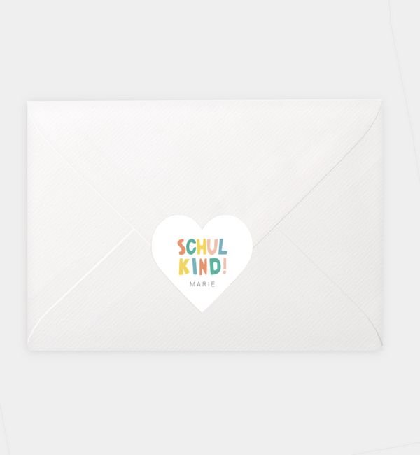 Siegelsticker Herz