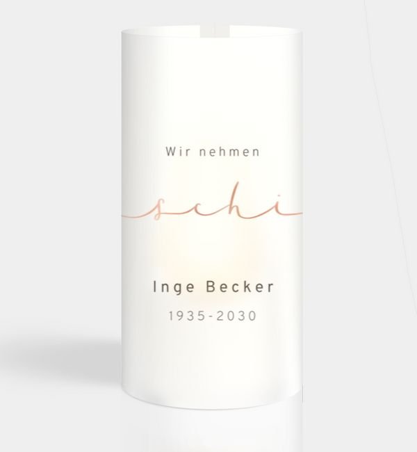 Windlichtkarte groß