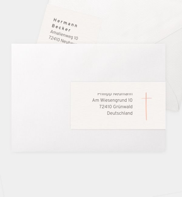 Kombi-Adressaufkleber