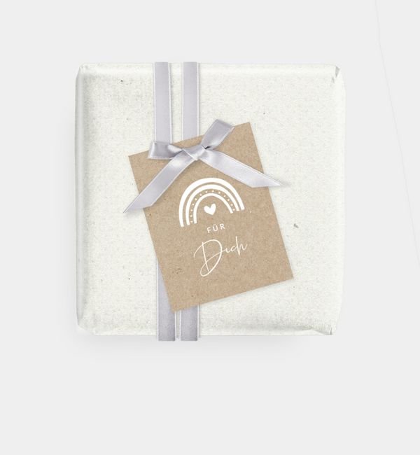 Geschenkanhänger rechteckig