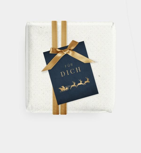 Geschenkanhänger rechteckig