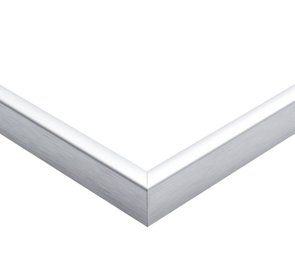 Rund Silber Matt