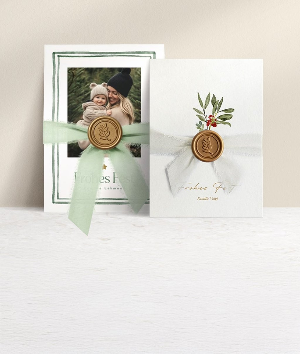 Neu: Siegel & Chiffonband