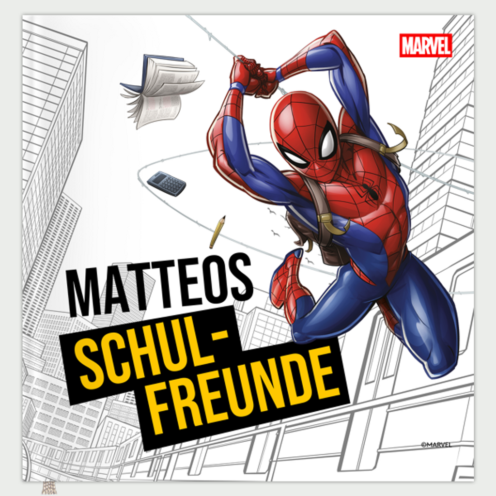 freundebuch_spiderman_grundschule cover