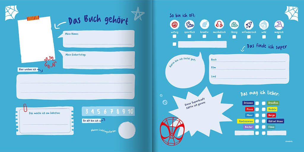 freundebuch_spidey inlay 2