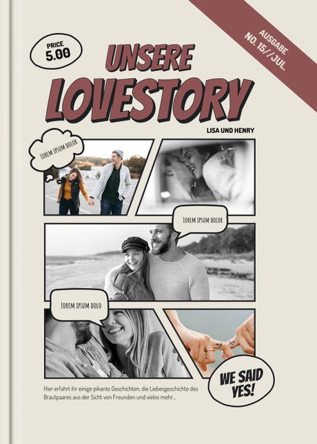 Fotobuch Lovestory