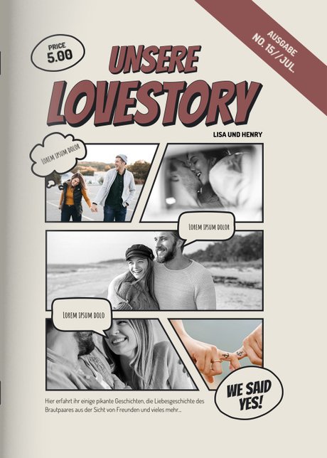 Fotobuch Lovestory