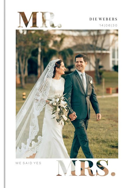 Fotobuch Mr & Mrs