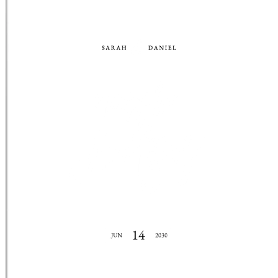 Fotobuch Rosegold Wedding