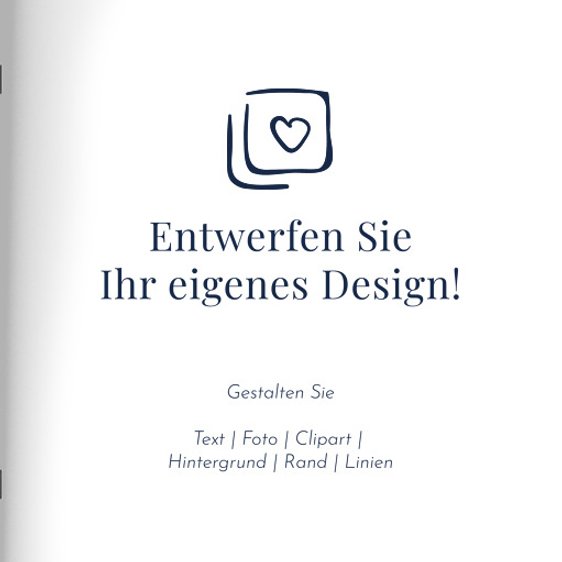 Fotobuch Blanko Design
