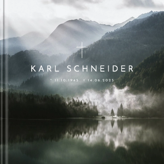 Fotobuch Berge im Nebel