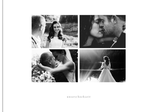 Fotobuch Seite an Seite