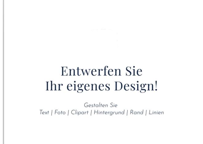 Fotobuch Blanko Design