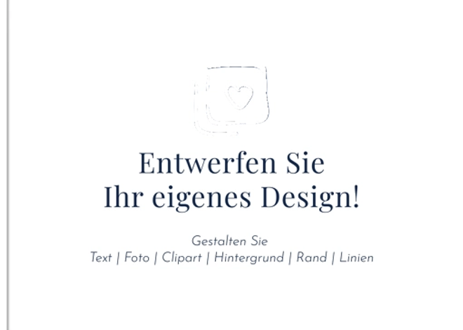 Fotobuch Blanko-Design