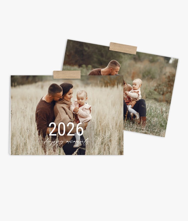 Wandkalender Happy Life