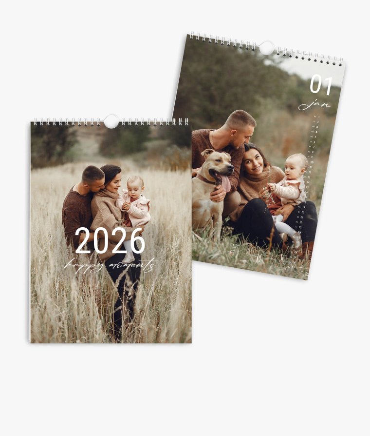 Wandkalender Happy Life