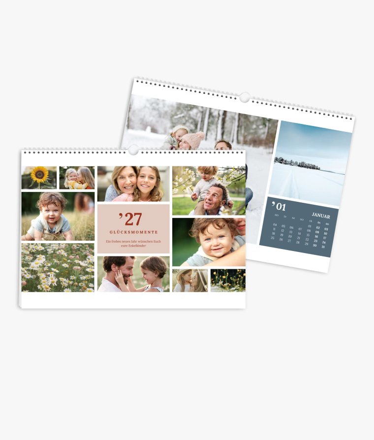 Wandkalender Glücksmomente