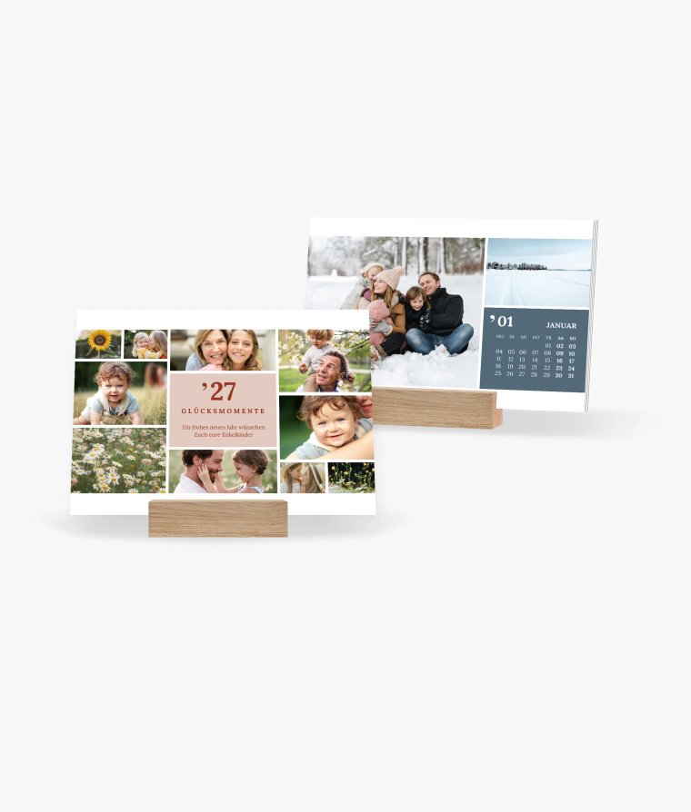 Tischkalender Glücksmomente