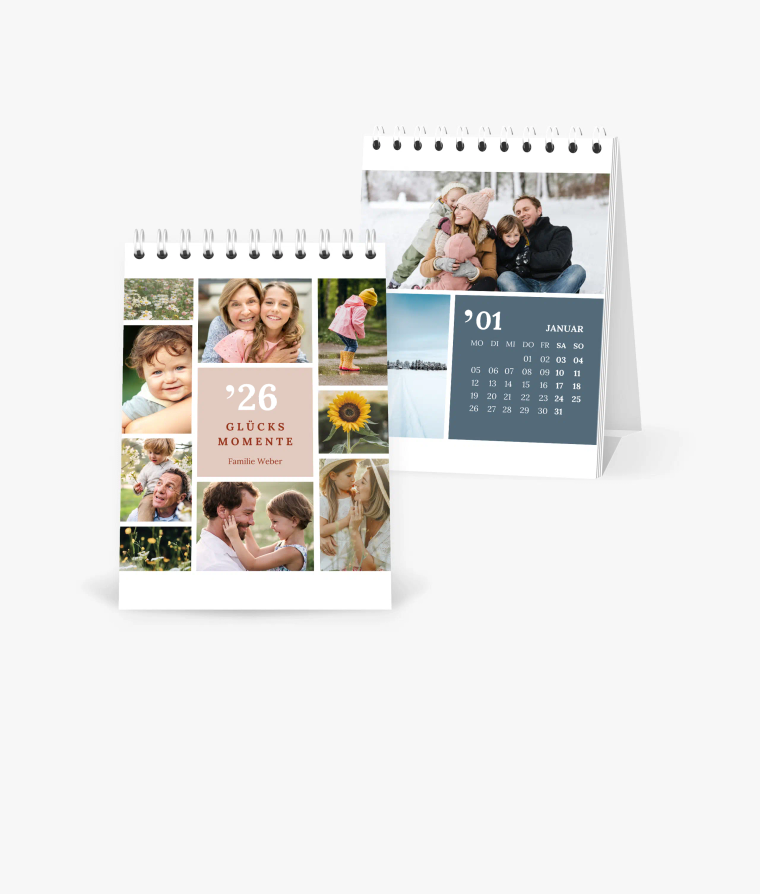 Tischkalender Glücksmomente