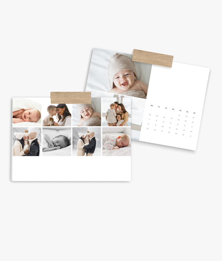 Wandkalender Modern Collage