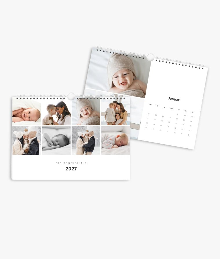 Wandkalender Modern Collage