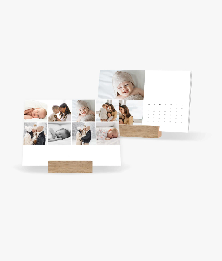 Tischkalender Modern Collage