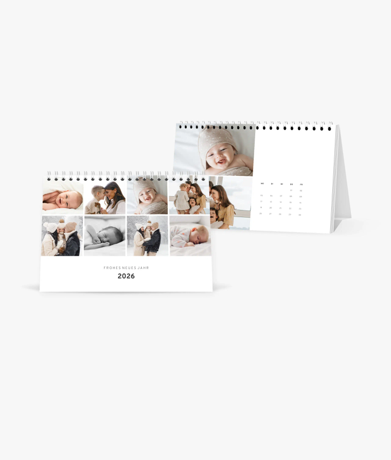 Tischkalender Modern Collage