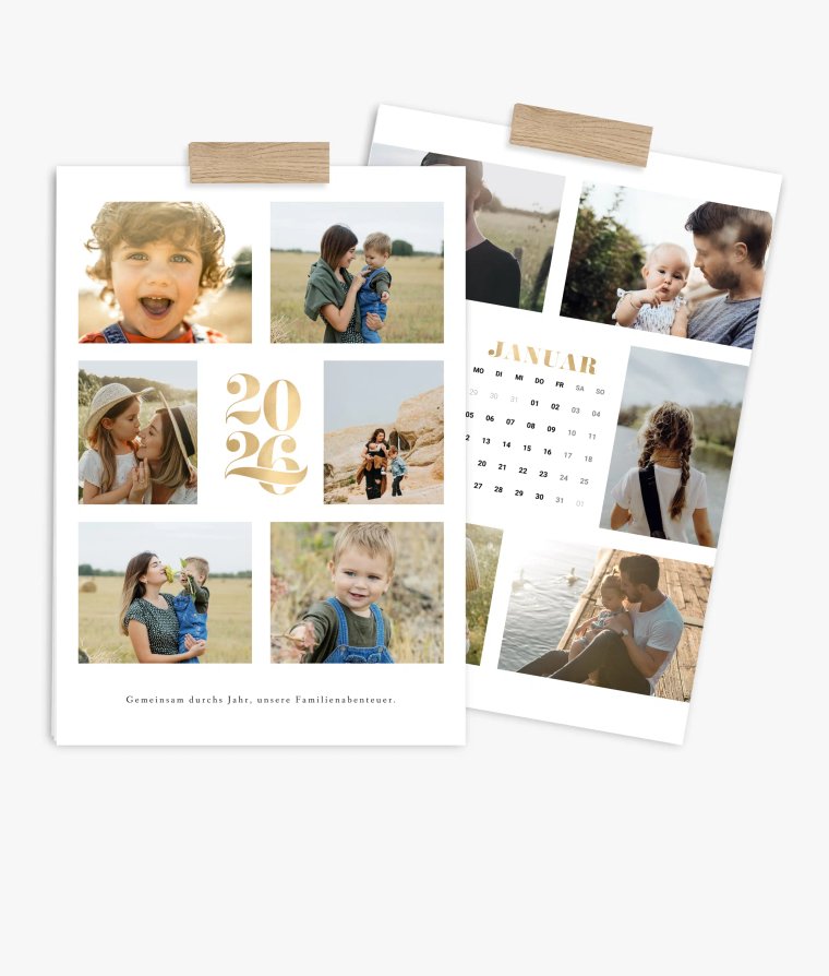 Wandkalender Golden Year