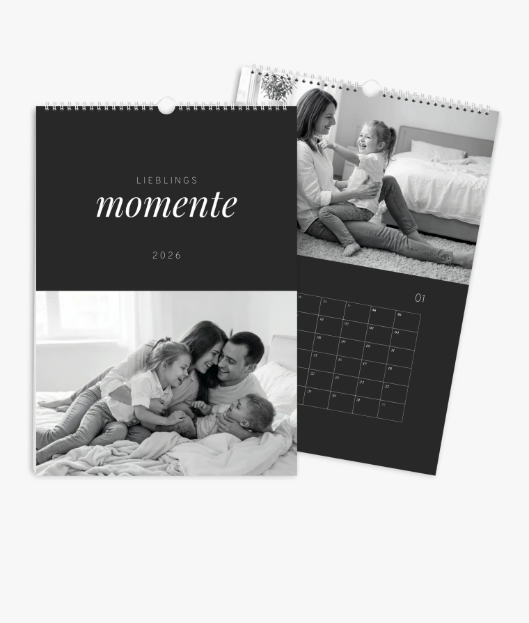 Terminkalender Noir Essence