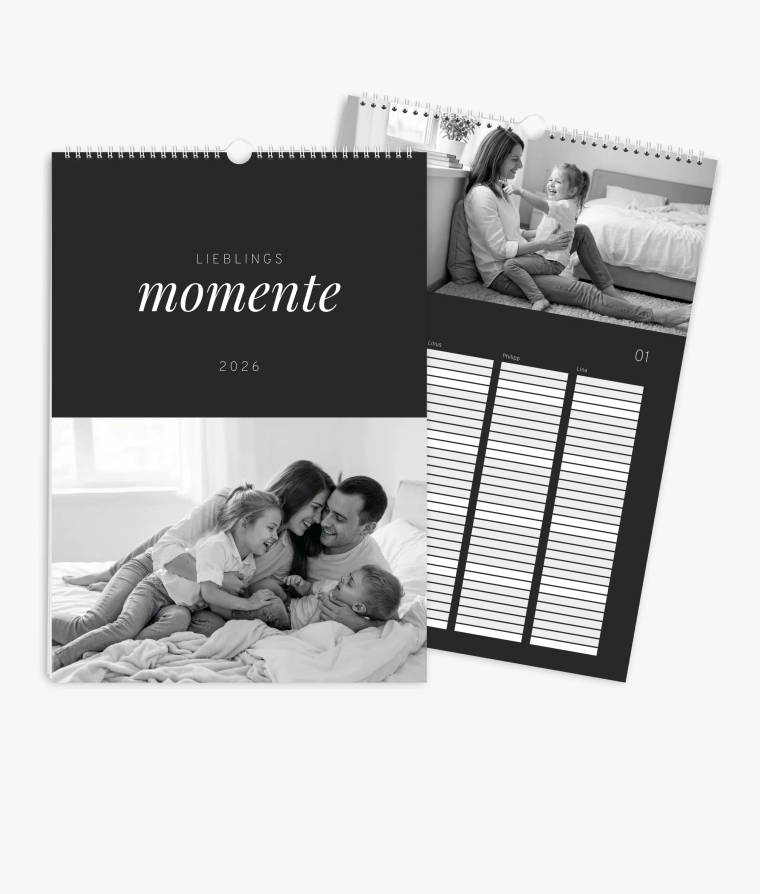 Familienplaner Noir Essence