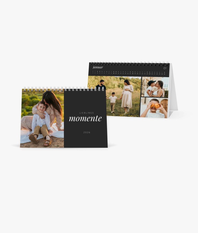 Tischkalender Noir Essence