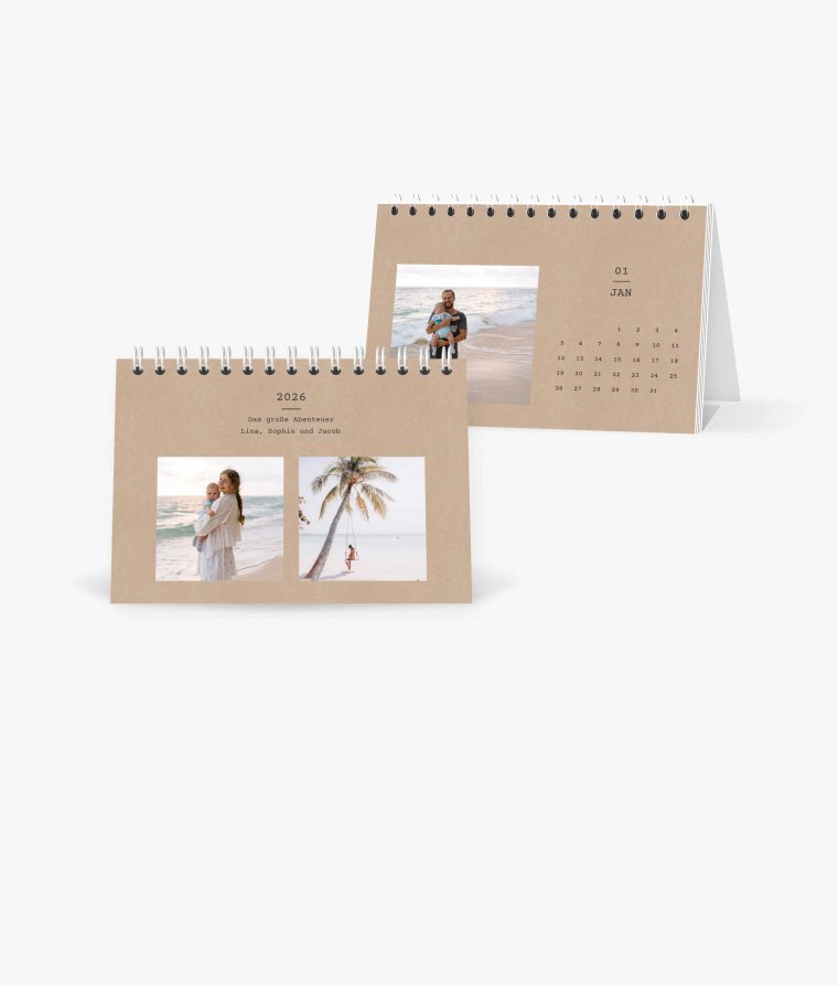 Tischkalender Clean Crafty