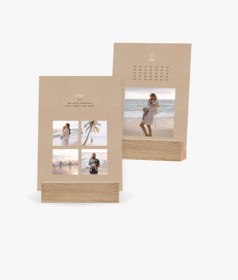 Tischkalender Clean Crafty